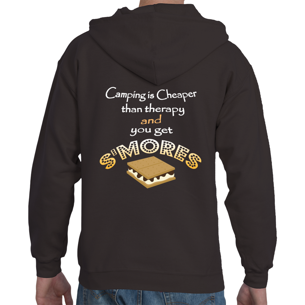 Camping Therapy with S'mores