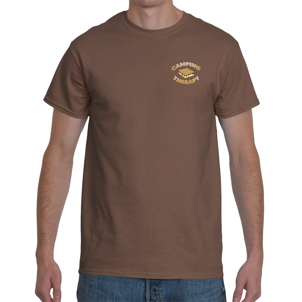 Camping Therapy T - Front and Back